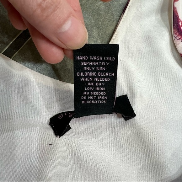 Vtg Y2K Robbie Bee Colorful Beaded Waterfall Hem Slip Dress Sz 8 Boho Fairy EUC - Picture 8 of 11